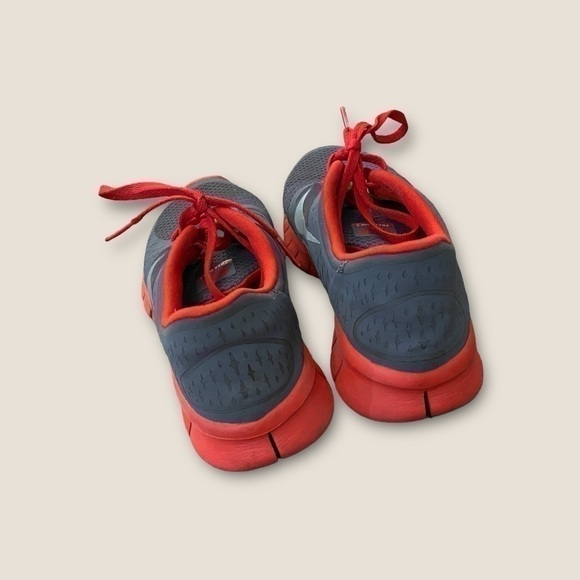 Nike Free Run 3 Running Athletic Sneakers Gray Pink 6.5 Youth - Picture 3 of 6